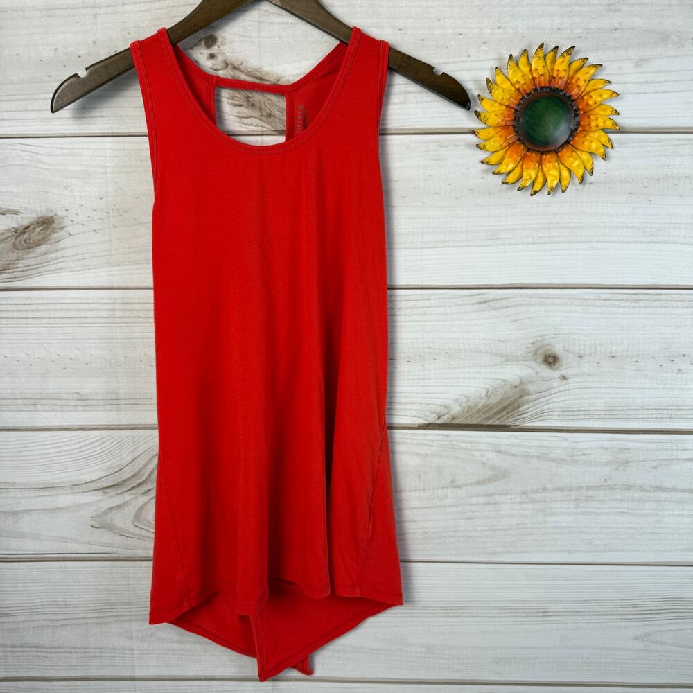 athleta women's open back tank top size small